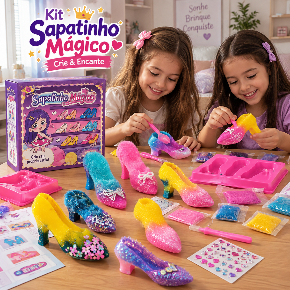 Kit Sapatinho Mágico – Crie & Encante
