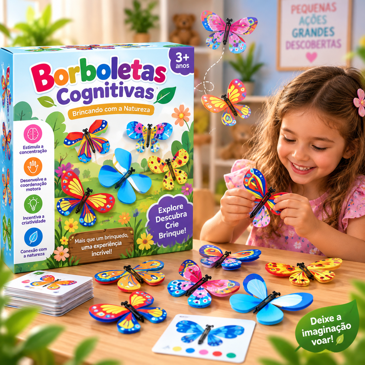 Borboletas Cognitivas – Brincando com a Natureza