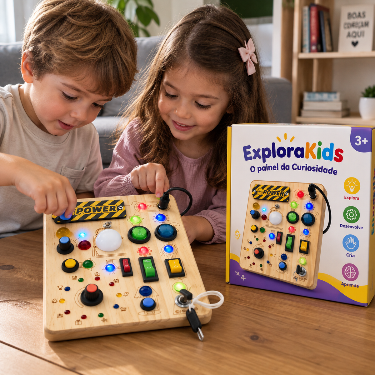 ExploraKids - O painel da Curiosidade
