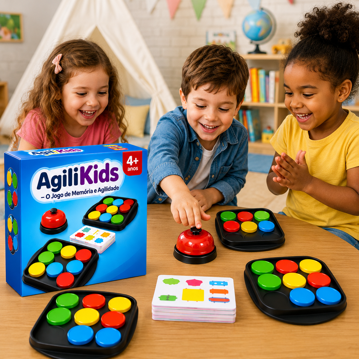 AgiliKids – O Jogo de Memória e Agilidade
