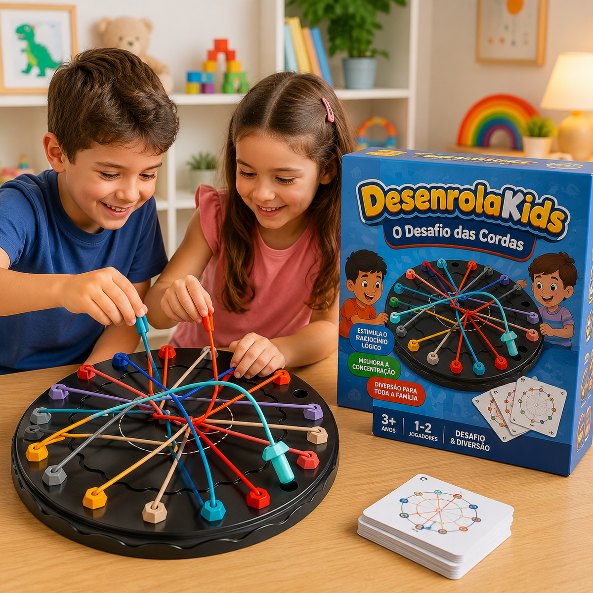DesenrolaKids – O Desafio das Cordas
