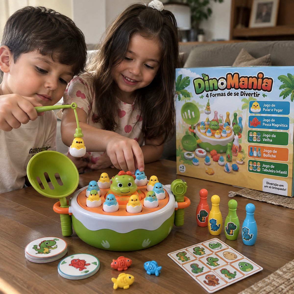 DinoMania – 4 Formas de se Divertir