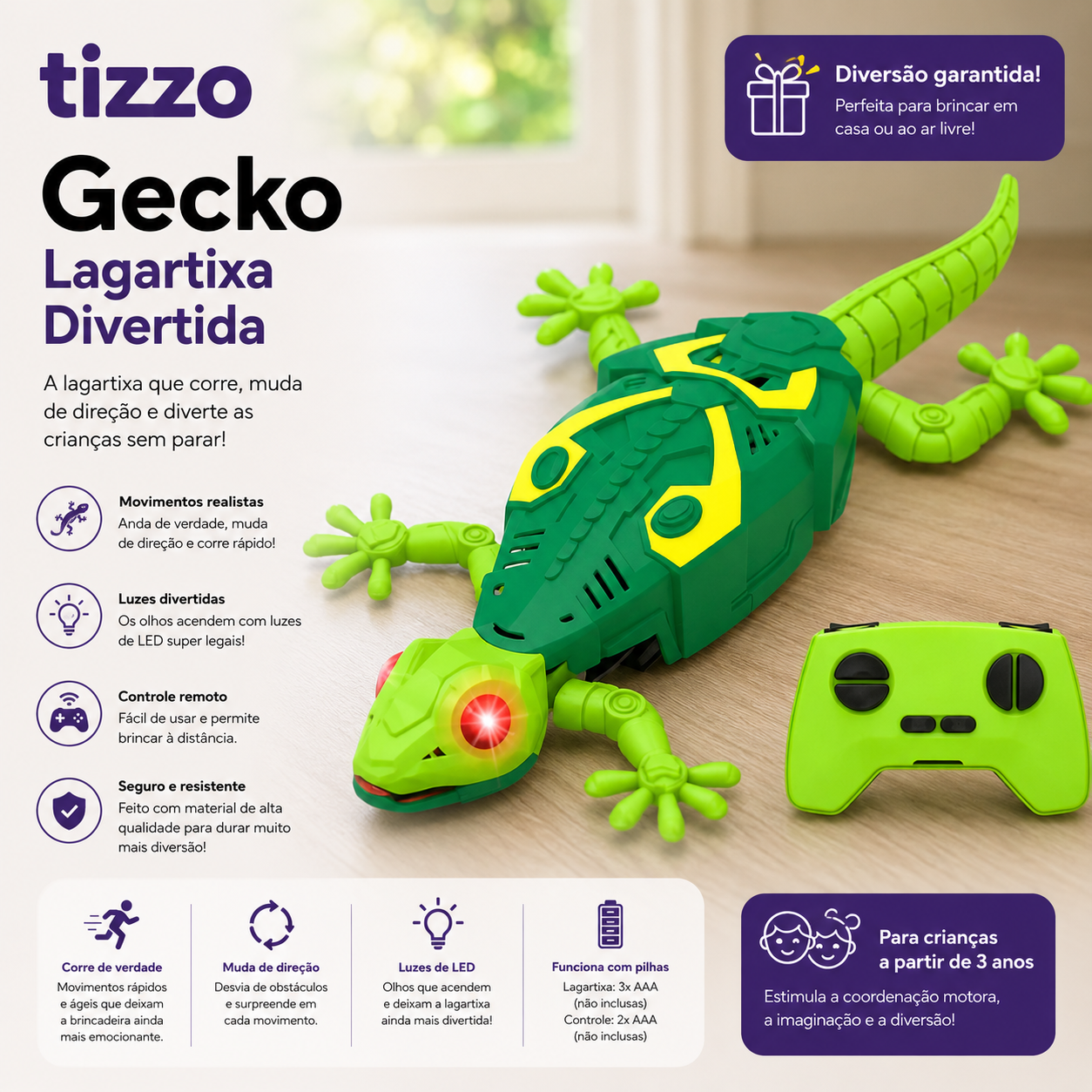 Gecko – O Lagartinho Divertido!