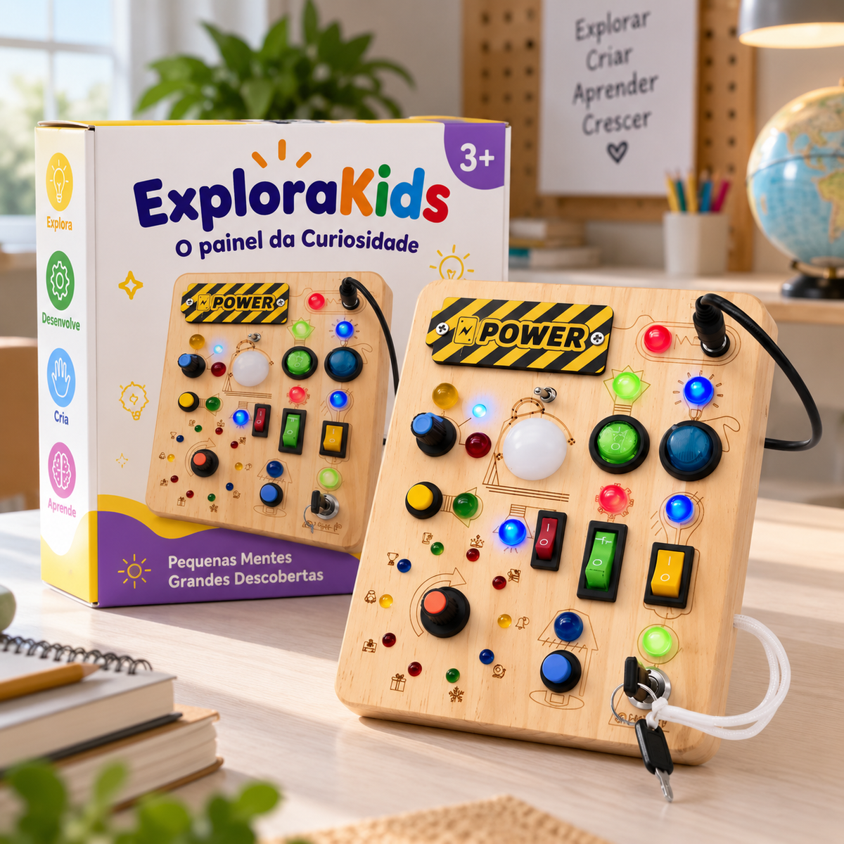 ExploraKids - O painel da Curiosidade