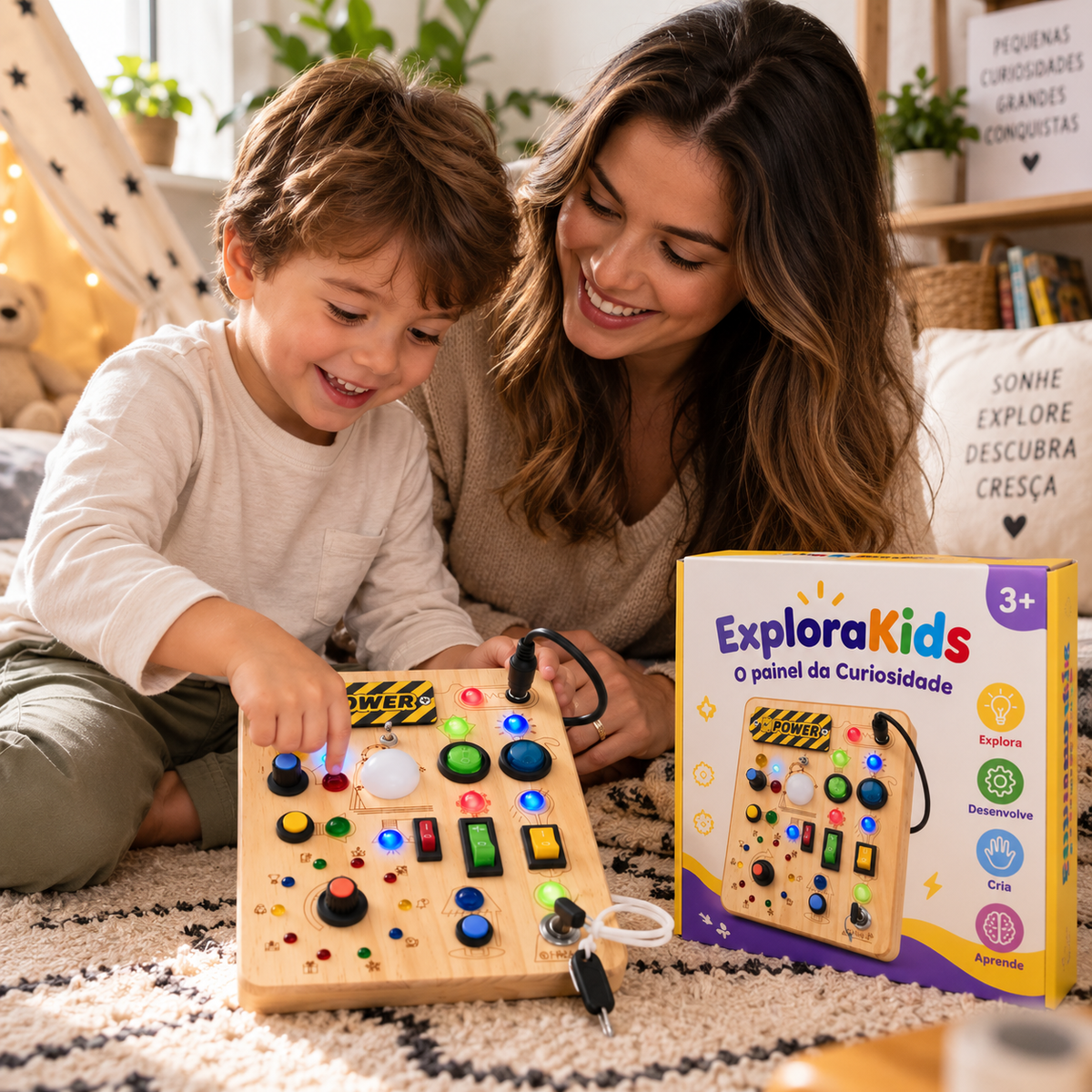 ExploraKids - O painel da Curiosidade