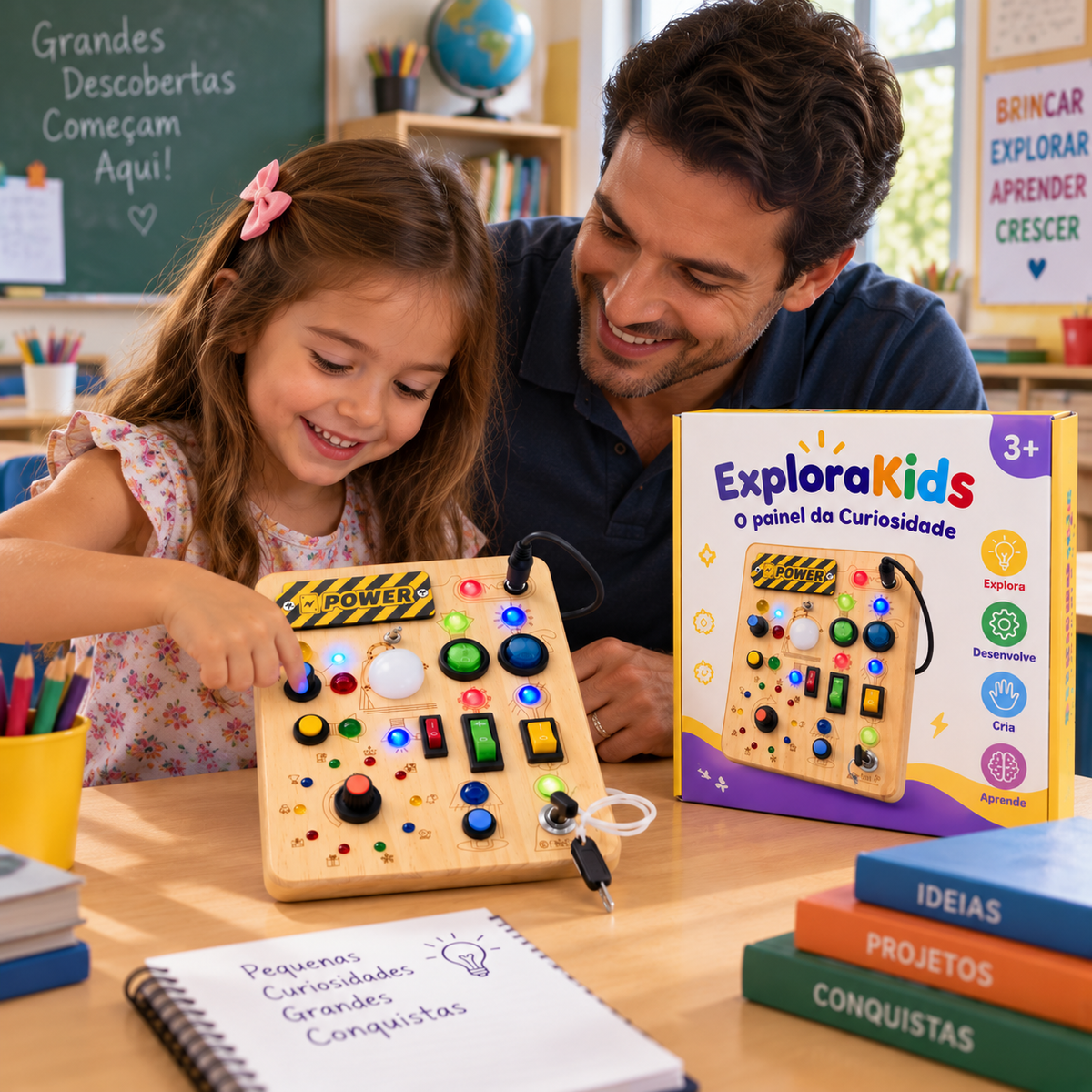 ExploraKids - O painel da Curiosidade