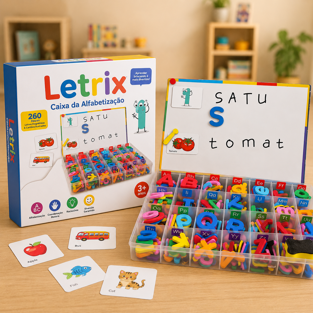 Letrix – Caixa da Alfabetização